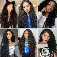 Afro Curly Synthetic Wig Natural Look Daily Use