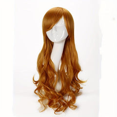 66cm Long Curly Colorful Synthetic Wigs For Women - Daily Use Party Cosplay Wig