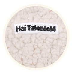 Women's Winter Lamb Wool Bucket Hat Faux Fur Fisherman Hats