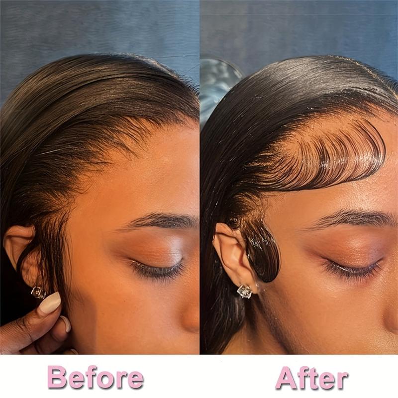 2pcs Baby Hair Invisible Hairline Lace Edges HD Lace Reusable