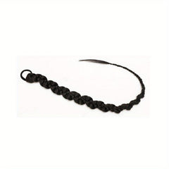 66 Cm Long Braided Hair Ponytail Extensions Twist Braid Ponytail