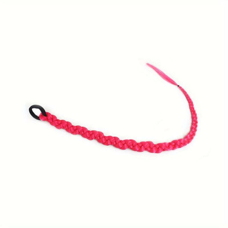 66 Cm Long Braided Hair Ponytail Extensions Twist Braid Ponytail