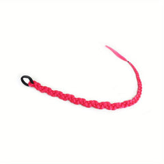 66 Cm Long Braided Hair Ponytail Extensions Twist Braid Ponytail