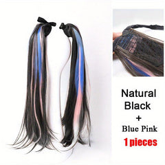 Y2K Style Long Straight Ponytail Hairpiece