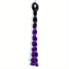 Pre Stretched Braiding Hair Extensions 66 cm Synthetic Crochet Braids