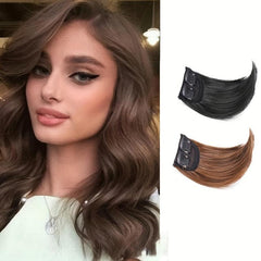 Synthetic Hair Clips Hairpiece for Hair Volume Increase