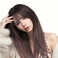 Ombre Hair Extension V Shape 4 Clips Straight Hair 50 8 Cm