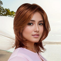 Short Straight Hair Wigs for Women Synthetic Fluffy Hair Wigs for Daily Party