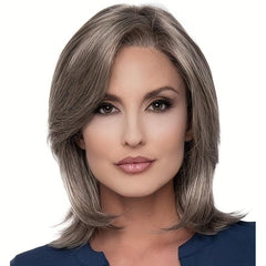 Short Straight Hair Wigs for Women Synthetic Fluffy Hair Wigs for Daily Party
