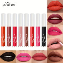 Liquid Lipstick Lip Plumper Long Lasting Waterproof Velvet Lip Gloss