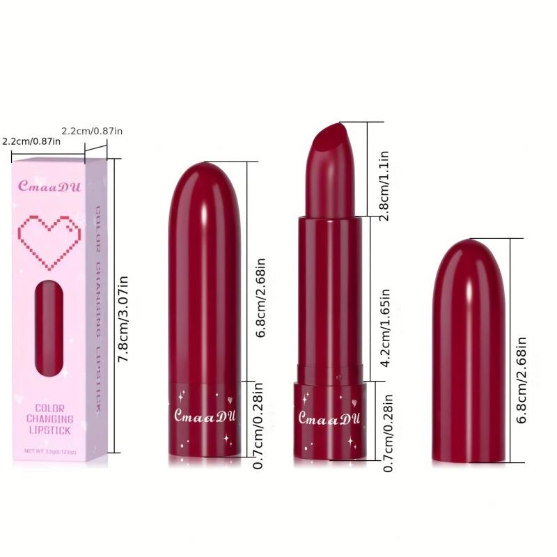 6 Colors Moisturizing Lipstick with Non Stick Cup