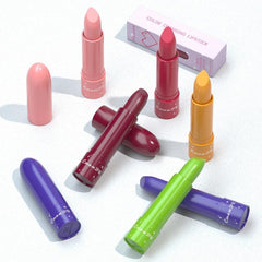 6 Colors Moisturizing Lipstick with Non Stick Cup