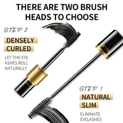 Waterproof Thick Mascara Long Curling Smudge Proof Easy Removing Nourishing