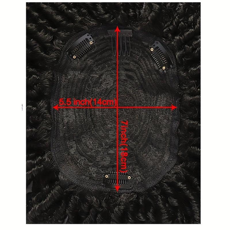 Soft Synthetic Dreadlocks Toupee Hair Pieces for Women Natural Look