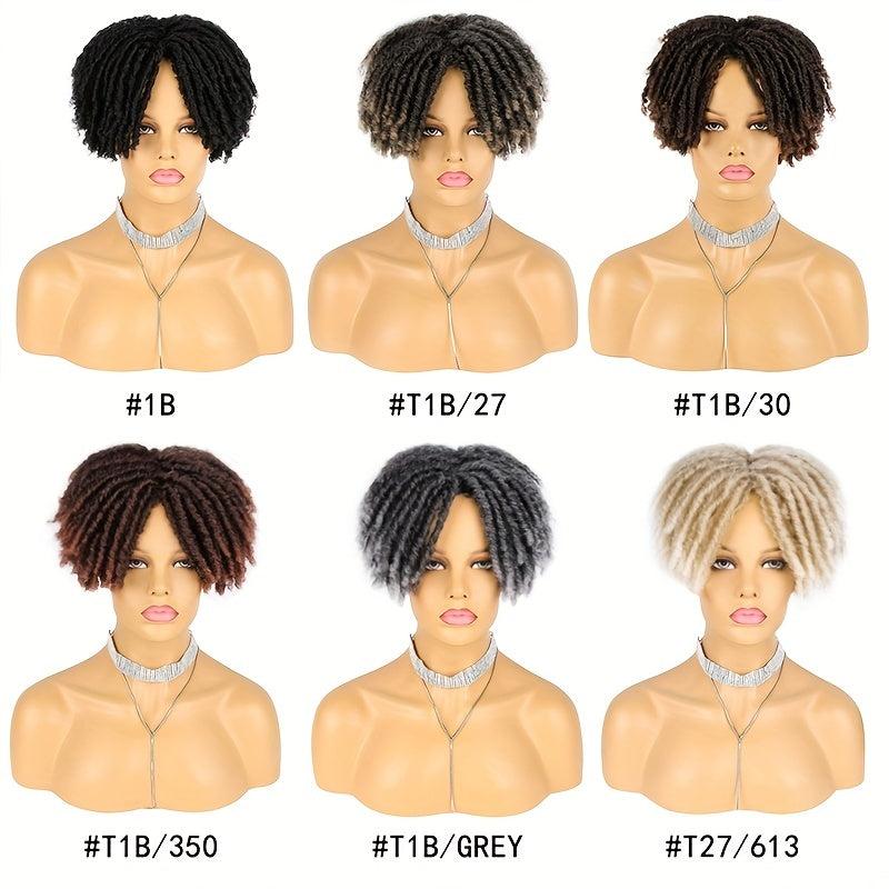 Soft Synthetic Dreadlocks Toupee Hair Pieces for Women Natural Look