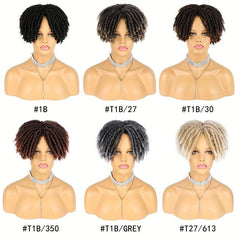 Soft Synthetic Dreadlocks Toupee Hair Pieces for Women Natural Look