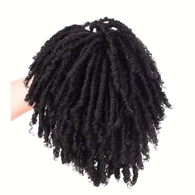 Soft Synthetic Dreadlocks Toupee Hair Pieces for Women Natural Look