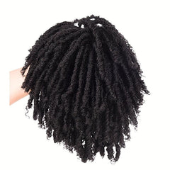 Soft Synthetic Dreadlocks Toupee Hair Pieces for Women Natural Look