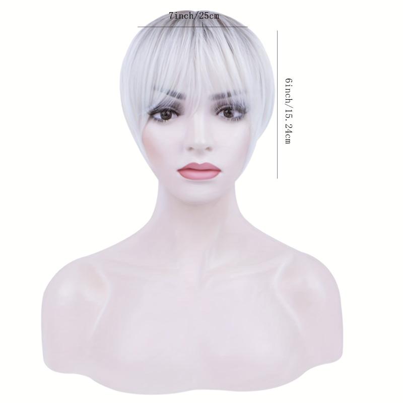 Short Pixie Cut Hair Wigs Machine Synthetic Hair Wigs For Women