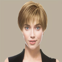Short Pixie Cut Hair Wigs Machine Synthetic Hair Wigs For Women