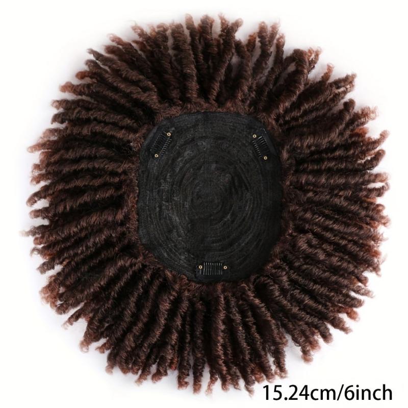 Synthetic Dreadlocks Topper for Thin Hair Hair Extensions for Women and Men