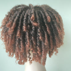Synthetic Dreadlocks Topper for Thin Hair Hair Extensions for Women and Men