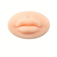 Silicone Lips Practice Skin with Teeth for Makeup Artists and Tattooists