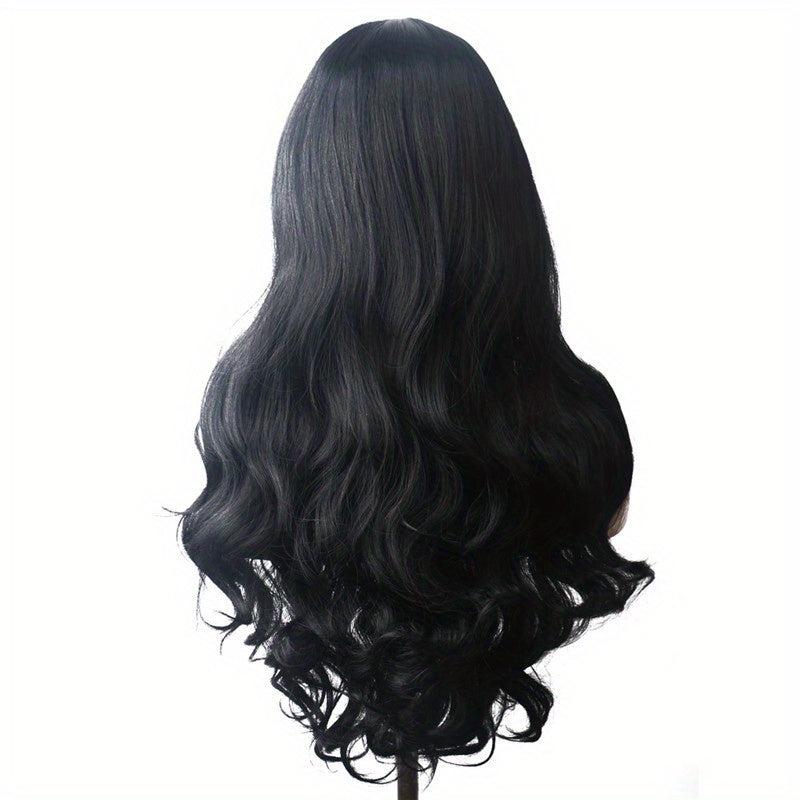 Long Curly Synthetic Wig for Halloween Cosplay Party