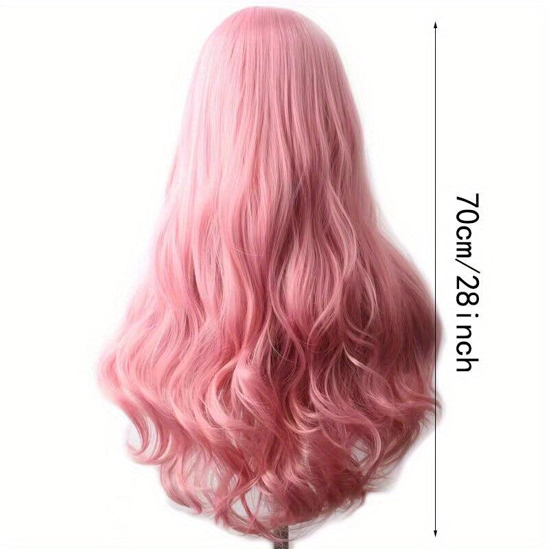 Long Curly Synthetic Wig for Halloween Cosplay Party