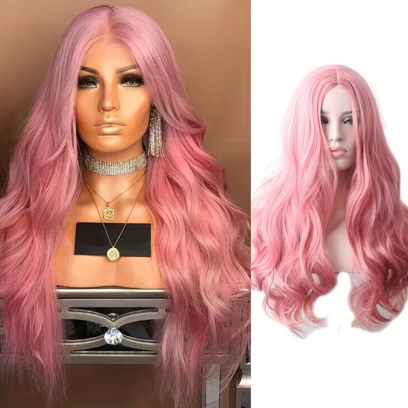 Long Curly Synthetic Wig for Halloween Cosplay Party