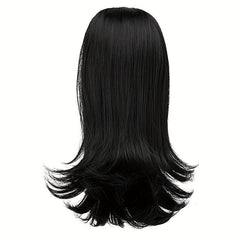 Long Straight Synthetic Ponytail Extension with Drawstring