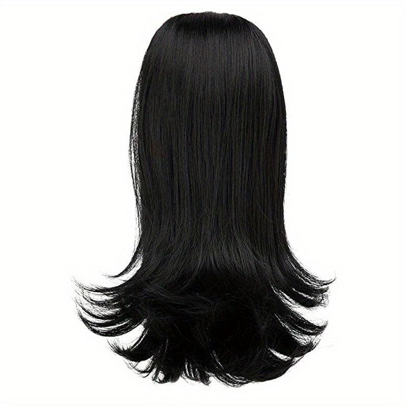 Long Straight Synthetic Ponytail Extension with Drawstring