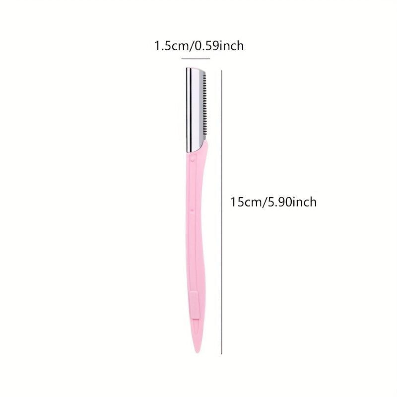 Eyebrow Razor with Protective Cap for Exfoliation