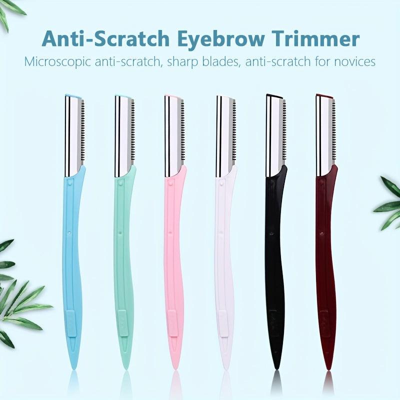 Eyebrow Razor with Protective Cap for Exfoliation