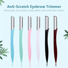 Eyebrow Razor with Protective Cap for Exfoliation