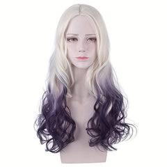 Ombre Long Curly Synthetic Wig Movie Cosplay Wig For Halloween Cosplay Party