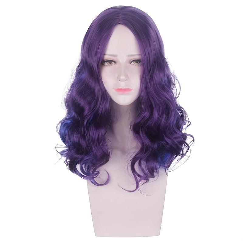Ombre Long Curly Synthetic Wig Movie Cosplay Wig For Halloween Cosplay Party