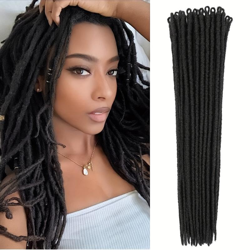 60 96 Cm Dreadlock Extensions Long Loc Crochet Braids Hair Extensions
