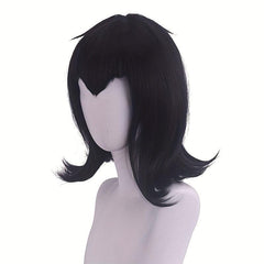 Short Straight Wig Synthetic Wig With Bangs Anime Cosplay Wig For Halloween