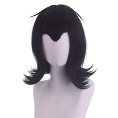 Short Straight Wig Synthetic Wig With Bangs Anime Cosplay Wig For Halloween