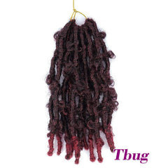 Butterfly Locs Crochet Hair Extension Synthetic Pre Looped Crochet Hair