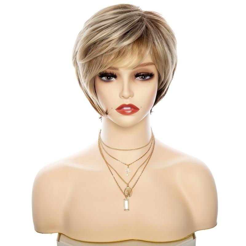 Short Curly Pixie Cut Wig for Daily Use Natural Looking