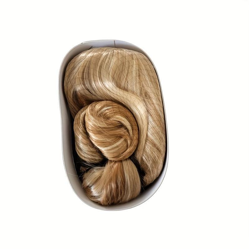 Natural Wavy Neutral Wig Heat Resistant Fiber Synthetic Wig
