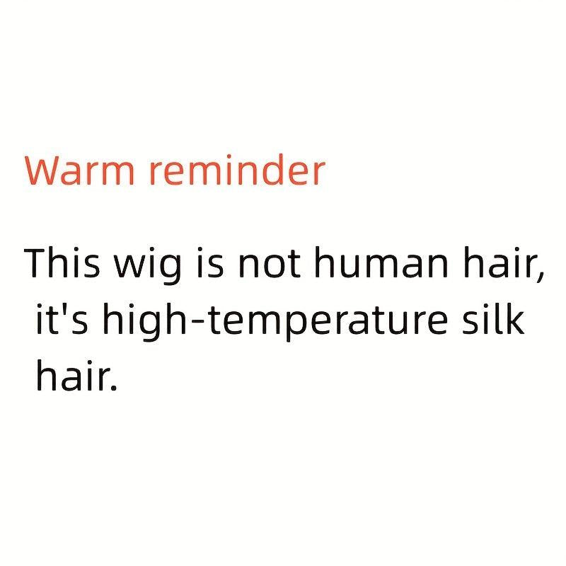 Natural Wavy Neutral Wig Heat Resistant Fiber Synthetic Wig