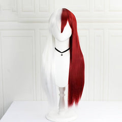 Long Curly Synthetic Wig With Bangs Anime Cosplay Wig For Halloween
