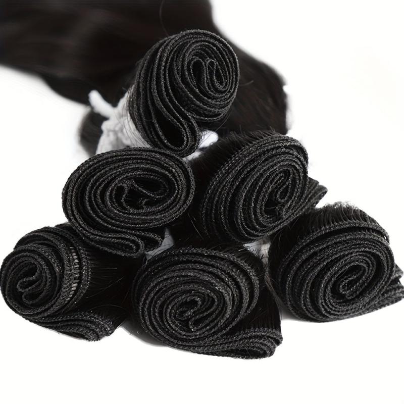 6Pcs 50.8Cm Body Wave Hair Bundles Ombre Blonde High Temp Fiber