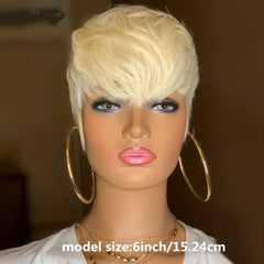 Pixie Wig Human Hair Wigs For Women 15 613 Pixie Cut Human Hair Wigs Short