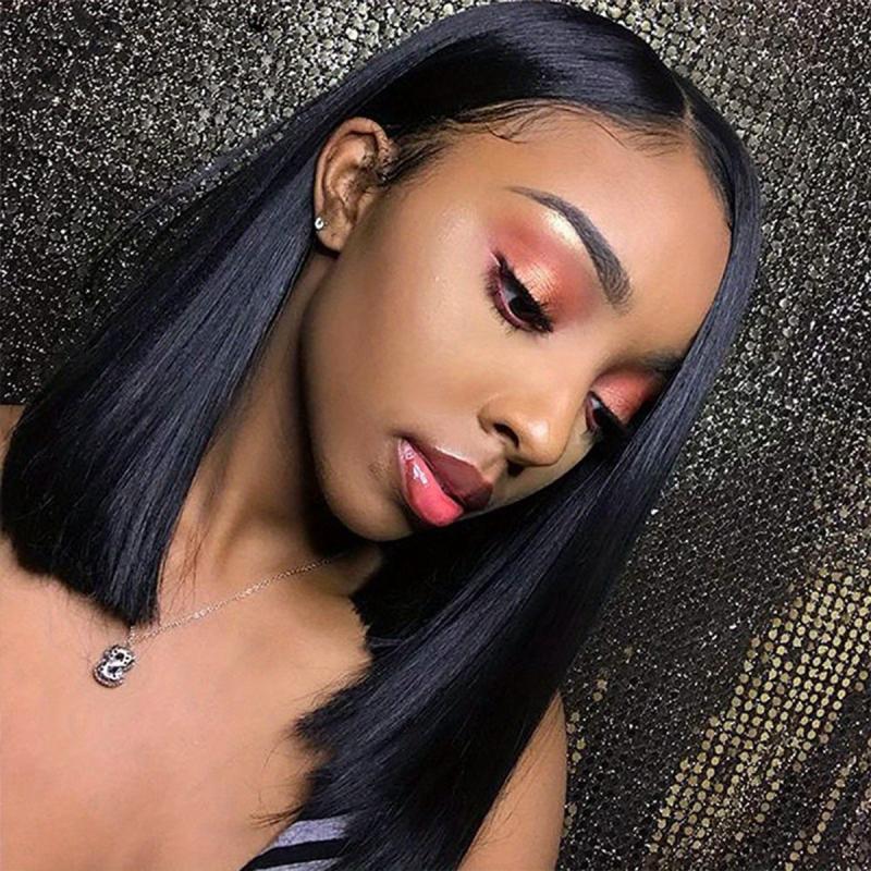 Short Straight Bob Cut Wig Beginners Friendly Heat Resistant 30 Natural Looking