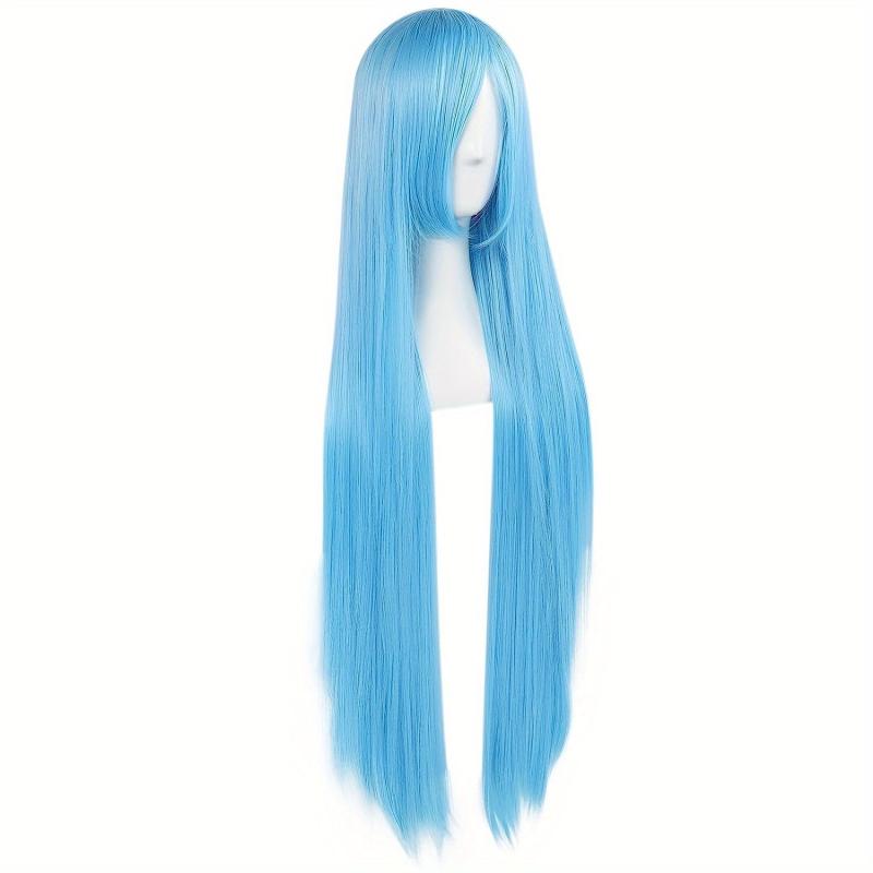 Long Straight Synthetic Wig for Halloween Cosplay