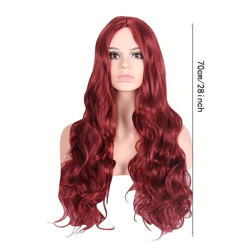 Long Curly Wig Synthetic Wig Heat Resistant Fashionable Daily Party